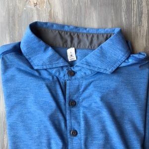 Men’s Lululemon polo shirt.
